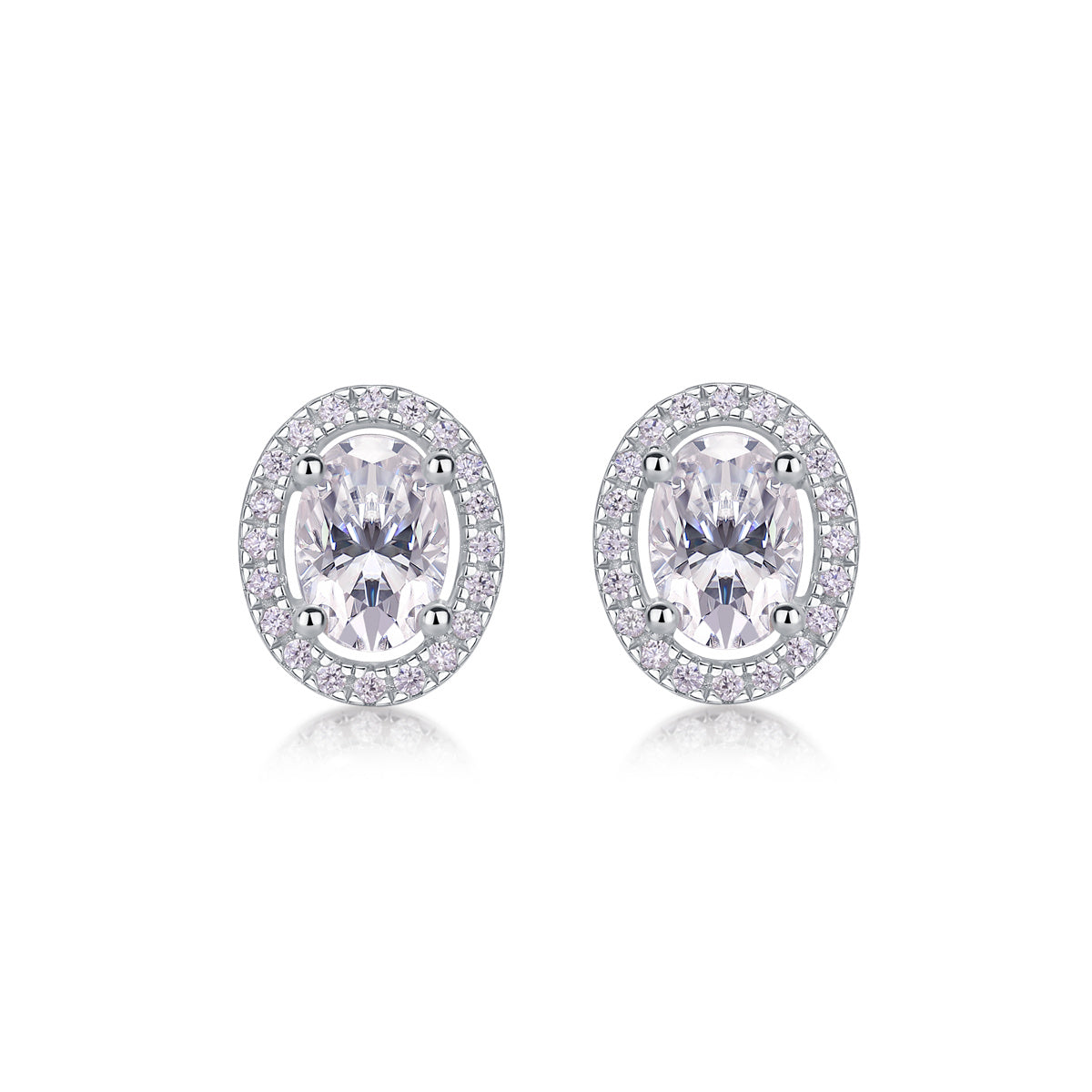 Fashionable Luxurious Jewelry Set with Moissanite 925 Sterling Silver