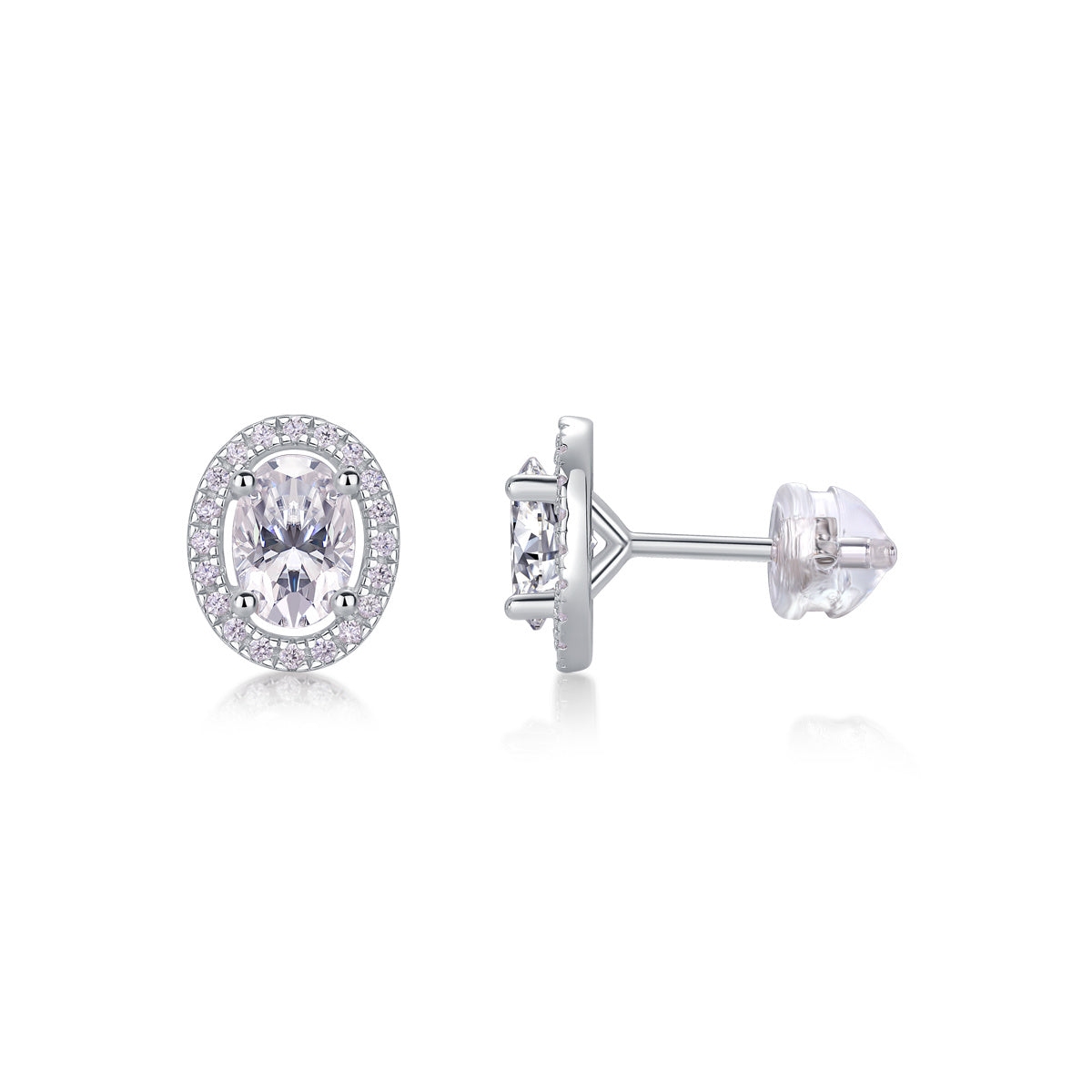 Fashionable Luxurious Jewelry Set with Moissanite 925 Sterling Silver