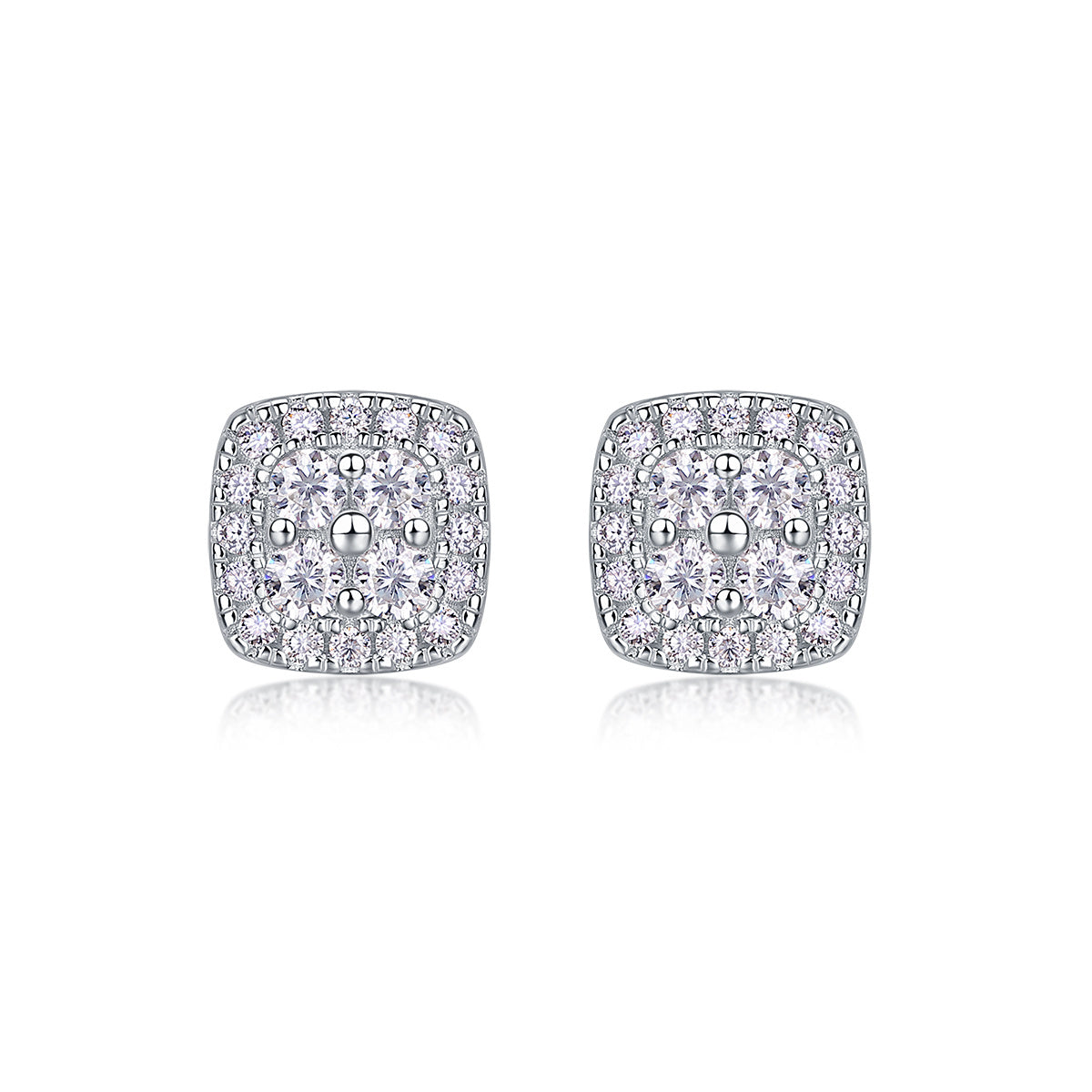 Fashionable Luxurious Jewelry Set with Moissanite 925 Sterling Silver