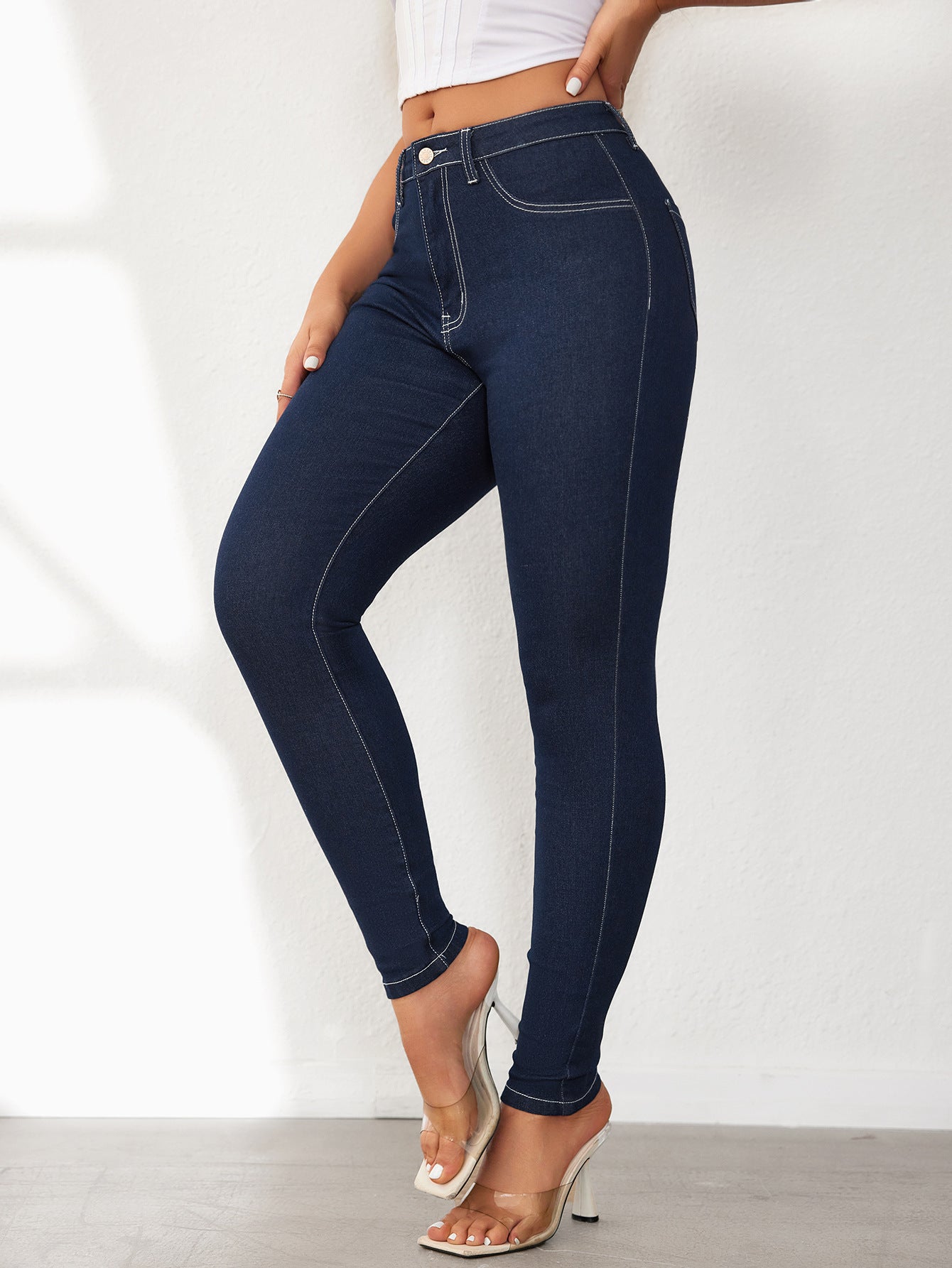 Women's High Waist Jeans