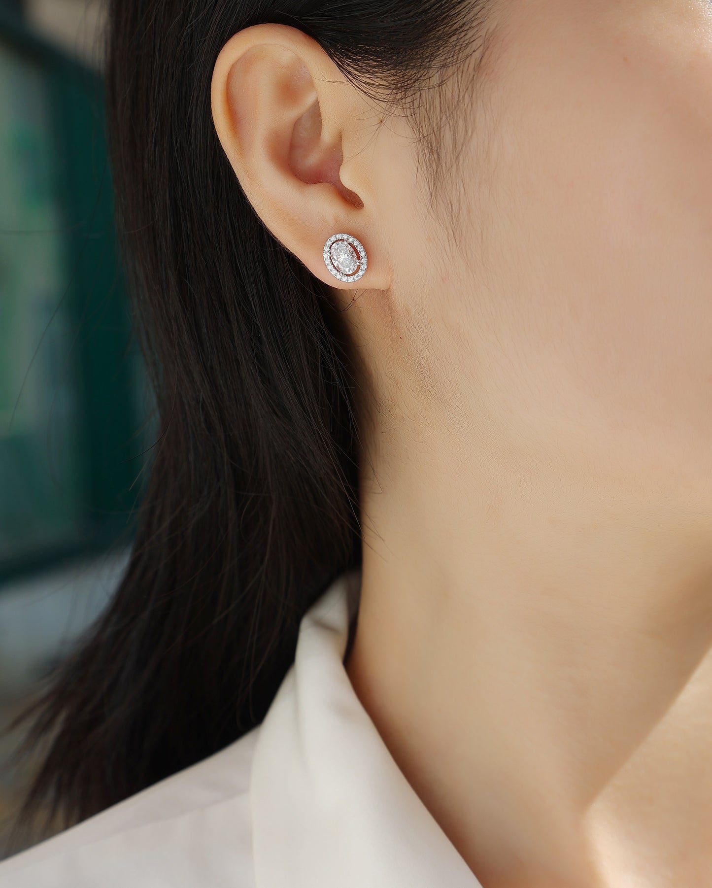 Fashionable Luxurious Jewelry Set with Moissanite 925 Sterling Silver